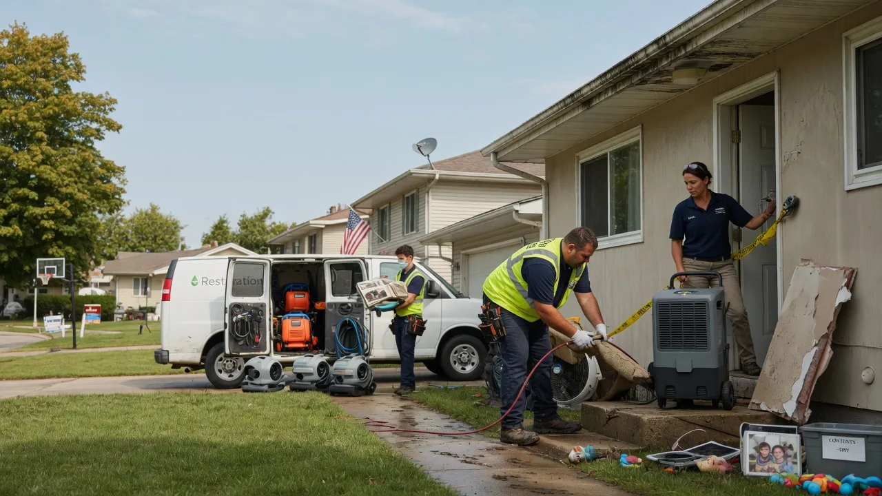 Water Damage Restoration in Bettsville, OH near me